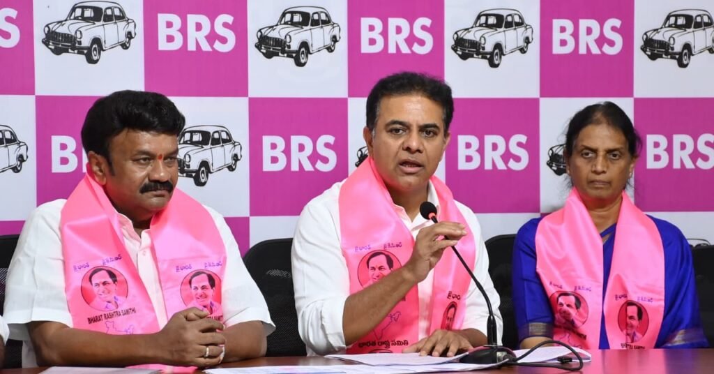రాష్ట్రంలో ఎప్పుడైనా, ఎక్కడైనా చర్చకు తాను సిద్ధమని సవాల్ కేటీఆర్