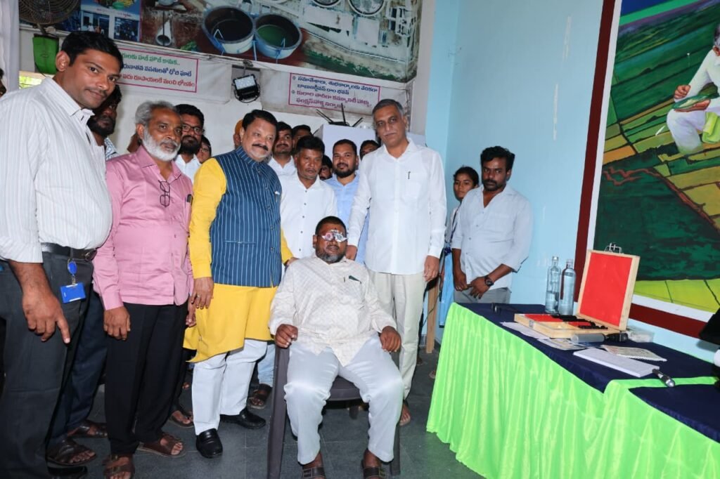 సిద్దిపేట ఎల్వి ప్రసాద్ ఆసుపత్రి ప్రజల కంటికి రక్షణ కవచం..   మాజీ మంత్రి ఎమ్మెల్యే హరీష్ రావు
