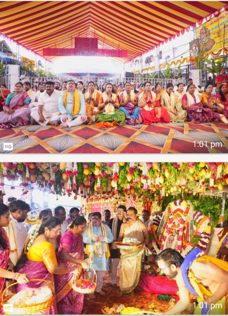 అంగరంగ వైభవంగా బల్కంపేట ఎల్లమ్మ అమ్మవారి కళ్యాణ మహోత్సవం