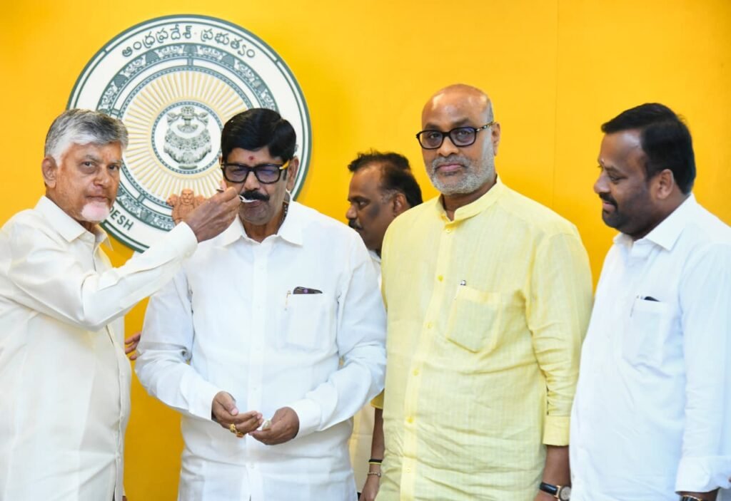మంత్రి ఆనం కు సీఎం చంద్రబాబు జన్మదిన శుభాకాంక్షలు