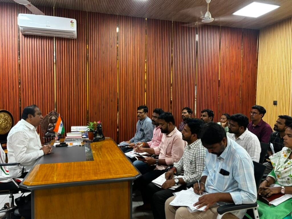 ప్రజలకు నీటి ఎద్దడి లేకుండా చూడాలి అధికారులు అప్రమత్తంగా పనిచేయాలి  ఎమ్మెల్యే డా. ఆర్. భూపతి రెడ్డి