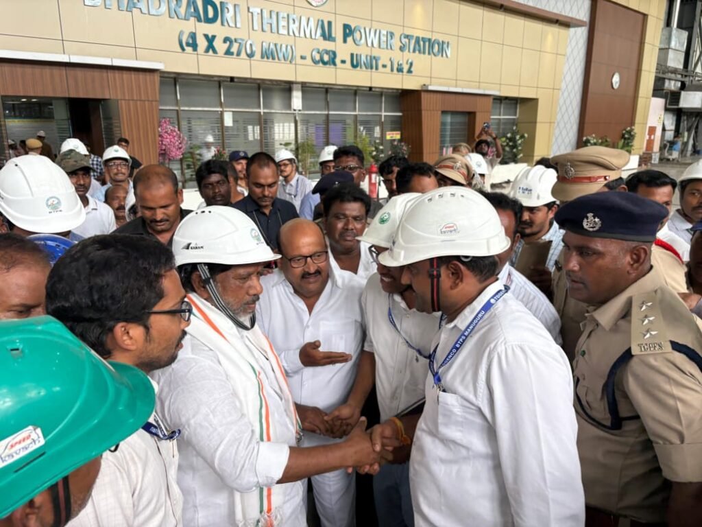 వైటీపీఎస్  ప్రైవేటీకరణ ప్రతిపాదన లను నిలిపివేయాలి  డిప్యూటీ సీఎం భట్టి కి విద్యుత్ జేఏసీ నాయకుల వినతి..