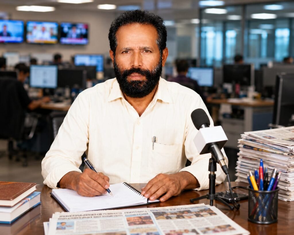 విలేఖరి కలం ప్రజల విశ్వాసానికి ప్రతీక కావాలి! సమాజానికి అర్జున్ సమాచారం దినపత్రిక సంపాదకుడు లింగం రాజయ్య సందేశం.