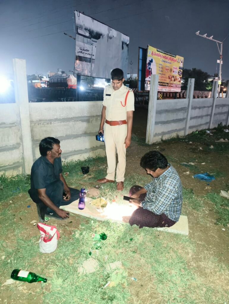 గుంటూరు జిల్లా వ్యాప్తంగా ‘ఓపెన్ డ్రింకింగ్’ పై ప్రత్యేక తనిఖీలు