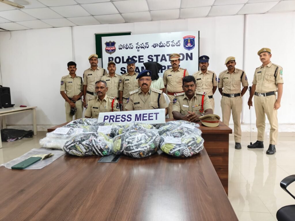 గంజాయి చాక్లెట్లను విక్రయిస్తున్న వ్యక్తి అరెస్ట్ మేడ్చల్ జిల్లా:::