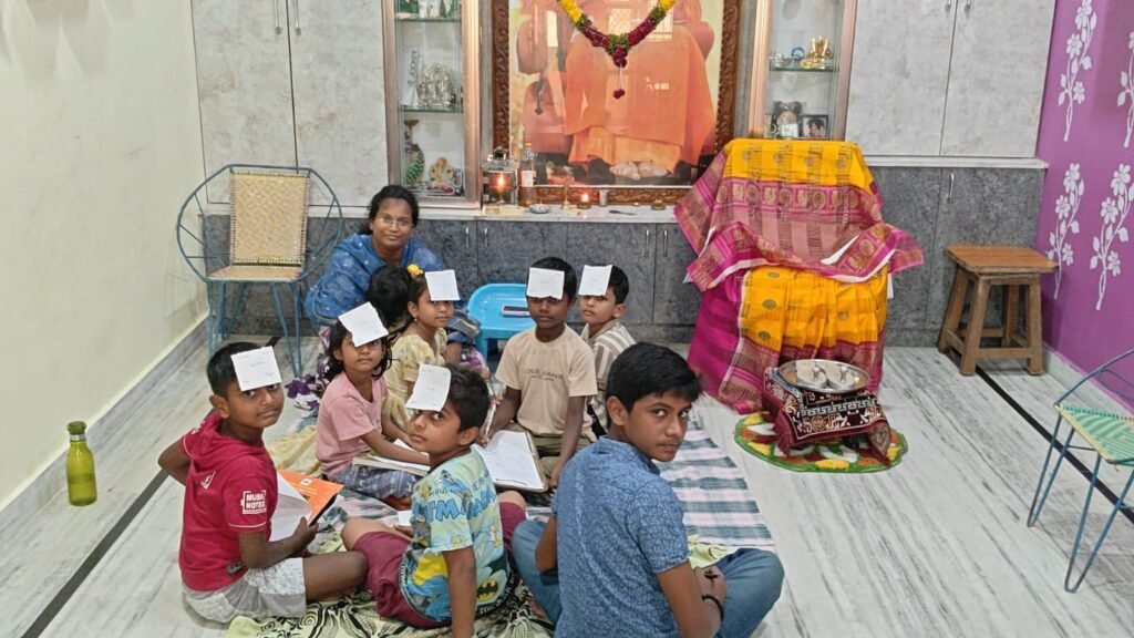 కల్వచర్లలో  సత్య సాయి బాలవికాస్ తరగతులు