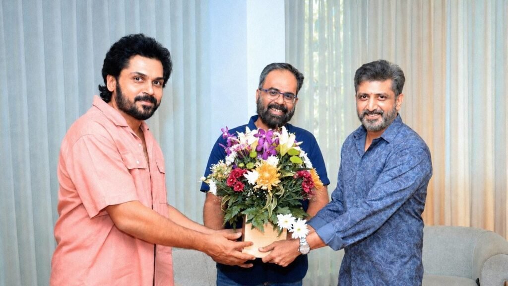 కార్తి, మోహన్ రాజా, ఎస్. లక్ష్మణ్ కుమార్, ప్రిన్స్ పిక్చర్స్ కొత్త సినిమా అనౌన్స్‌మెంట్