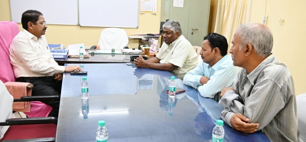 అడ్రియాల లాంగ్ వాల్ గనిని సందర్శించిన డైరెక్టర్ ఆపరేషన్స్