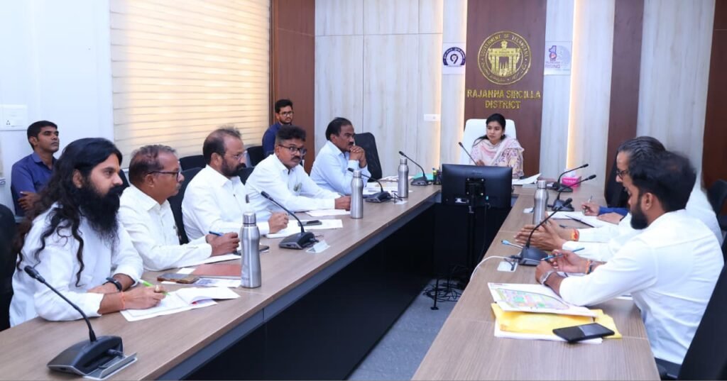 ప్రణాళిక ప్రకారం రాజన్న ఆలయ నిర్మాణ పనులు చేపట్టాలి  జిల్లా కలెక్టర్ గరిమ అగ్రవాల్