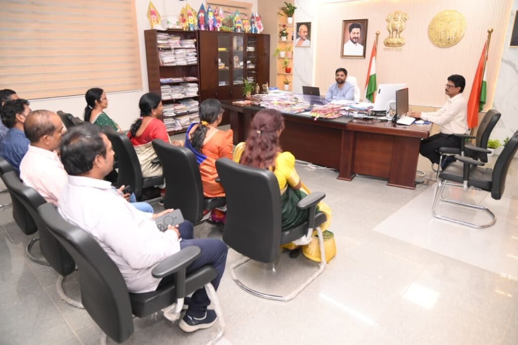 ప్రభుత్వ పాఠశాలలే నాణ్యమైన విద్యకు చిరునామా..విద్యార్థుల చేరికలు పెరుగుతున్నాయి – జిల్లాకు రెండో స్థానం గర్వకారణం : జిల్లా కలెక్టర్ కుమార్ దీపక్.