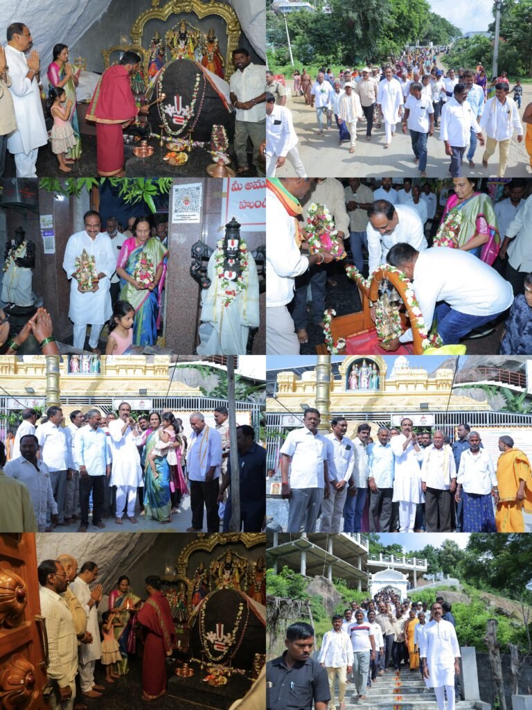 గిరి ప్రదక్షిణలో పాల్గొన్న జగిత్యాల ఎమ్మెల్యే డా.సంజయ్ కుమార్ దంపతులు