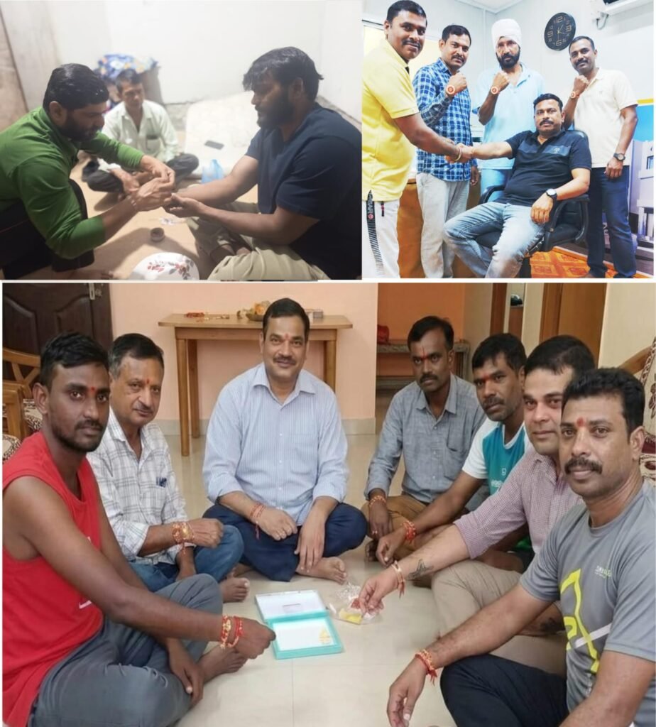 తెలంగాణ గల్ఫ్ కార్మికుల సంక్షేమ సమితి ఆధ్వర్యంలో గల్ఫ్ దేశాలలో ఘనంగా జరుపుకున్న రాఖీ పండుగ.