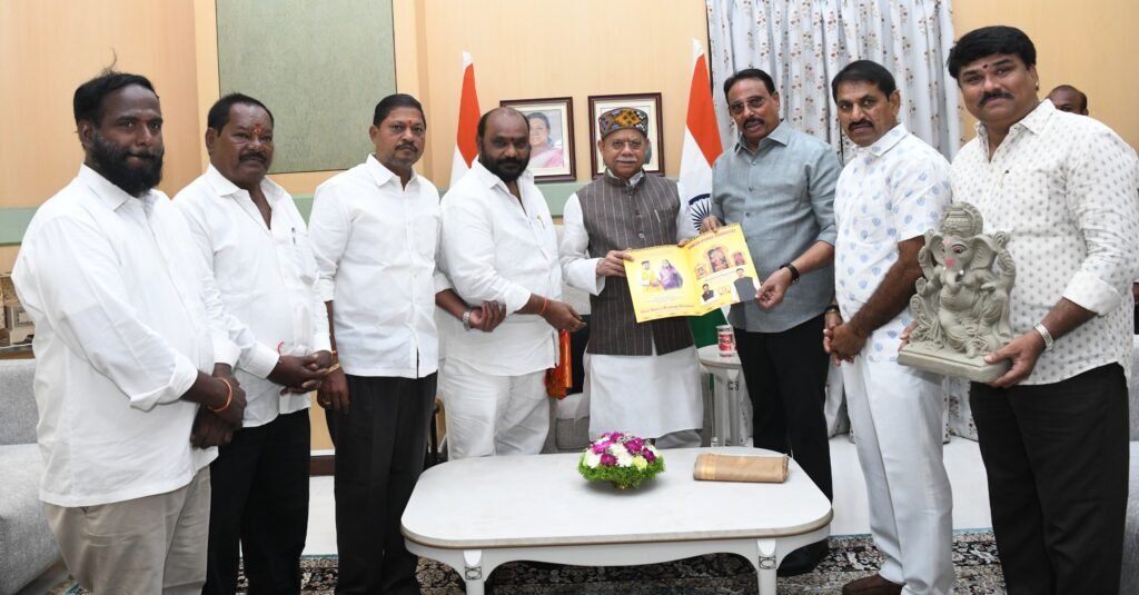 ఖైరతాబాద్ మహాగణపతి తొలిపూజా కార్యక్రమానికి రండి రాష్ట్ర గవర్నర్ కు ఆహ్వానం