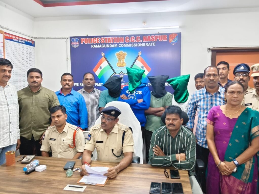 కాపర్ వైర్ దొంగల ముఠా అరెస్ట్