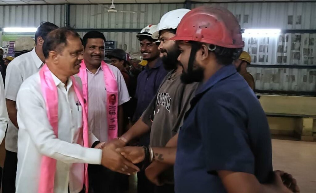 కార్మిక సమస్యల పరిష్కారంలో గుర్తింపు సంఘాలు విఫలంటిబిజికెఎస్ ఉపాధ్యక్షులు నాగేల్లి సాంబయ్య.