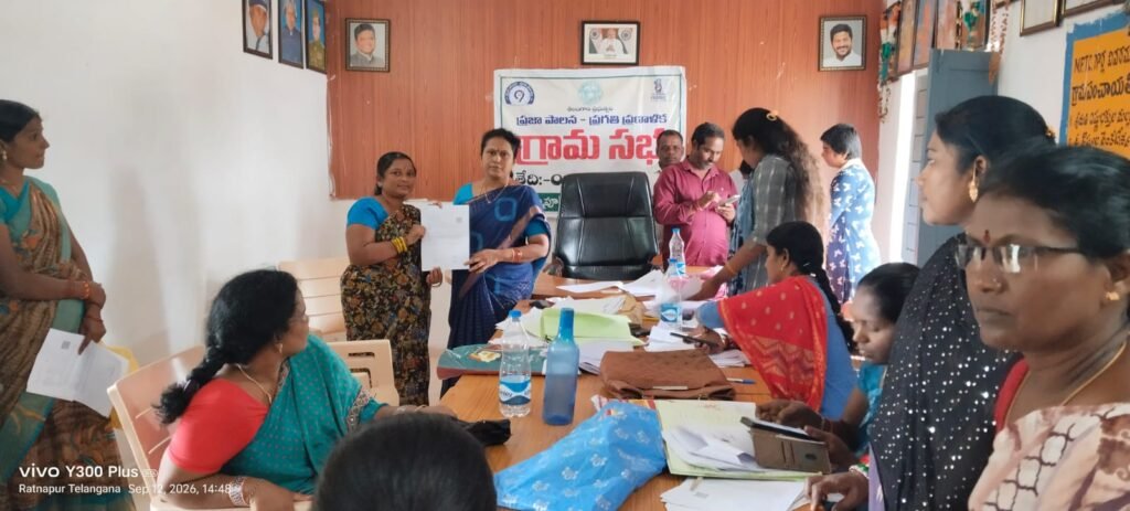 అర్హులైన ప్రతి ఒక్కరి ఓటు హక్కు కొనసాగించడమే ఎస్‌ఐఆర్‌ లక్ష్యం .సర్పంచ్ పల్లె ప్రతిమ పీవీరావు.