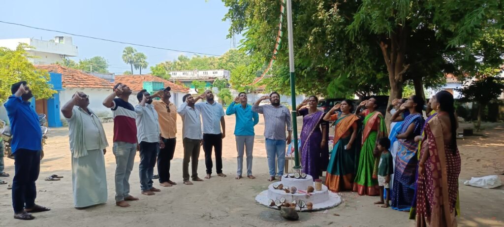 రామగిరి మండలంలో ప్రజా పాలన దినోత్సవంఅన్ని గ్రామ పంచాయతీల్లో జాతీయ జెండా ఆవిష్కరణ.