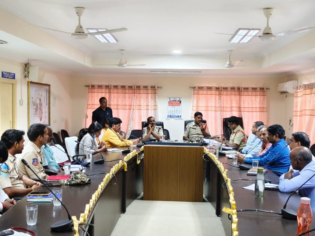 గణేష్ నిమజ్జనానికి పటిష్ట ఏర్పాట్లు ,అవాంఛనీయ ఘటనలు జరగకుండా శాఖల మధ్య సమన్వయం.