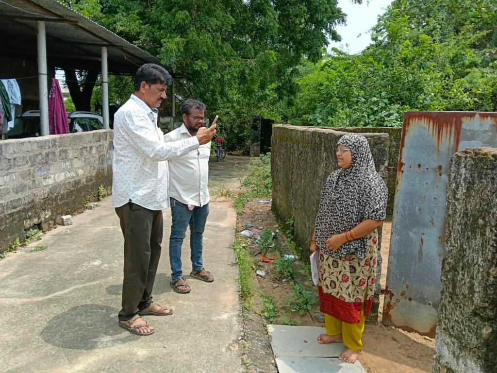 ఇందారం గ్రామపంచాయతీని సందర్శించిన ఎంపీడీవో శ్రీపతి బాపూరావు
