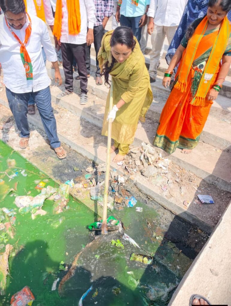 సేవా సంకల్ప అభియాన్ కార్యక్రమంలో భాగంగా స్వచ్ఛతే సేవా భావం – స్వచ్ఛ భారత్ కార్యక్రమం.