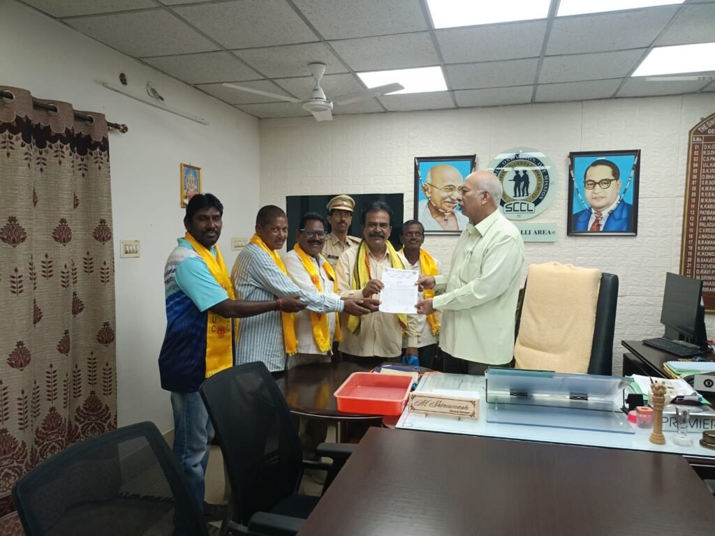 సింగరేణి వాస్తవ లాభాలు ప్రకటించి 40 శాతం వాటా చెల్లించాలికాంట్రాక్ట్ కార్మికులకూ సమానంగా లాభాల వాటా ఇవ్వాలి: టీఎన్టీసీ.