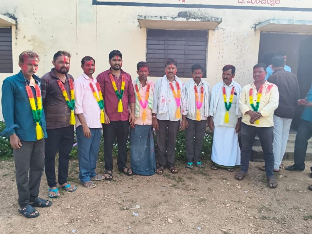 మంచిర్యాల జిల్లా జన్నారం మండలం కవ్వల్ గ్రామ మత్స్య సహకార సంఘం ఎన్నిక ఏకగ్రీవం.